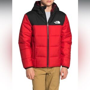 THE NORTH FACE Reversible Perrito Jacket - Boys' TNF Red X-Small